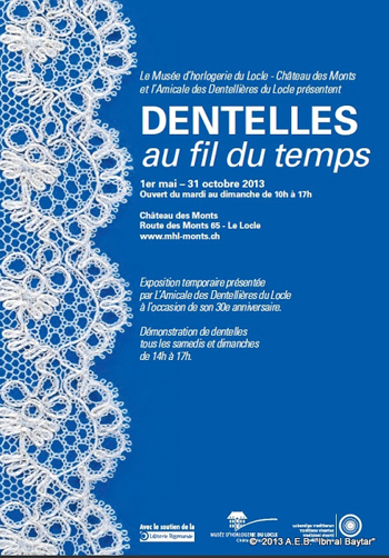 Exhibiciones de palilleras en la exposición temporal DENTELLES OU FILS DU TEMPS